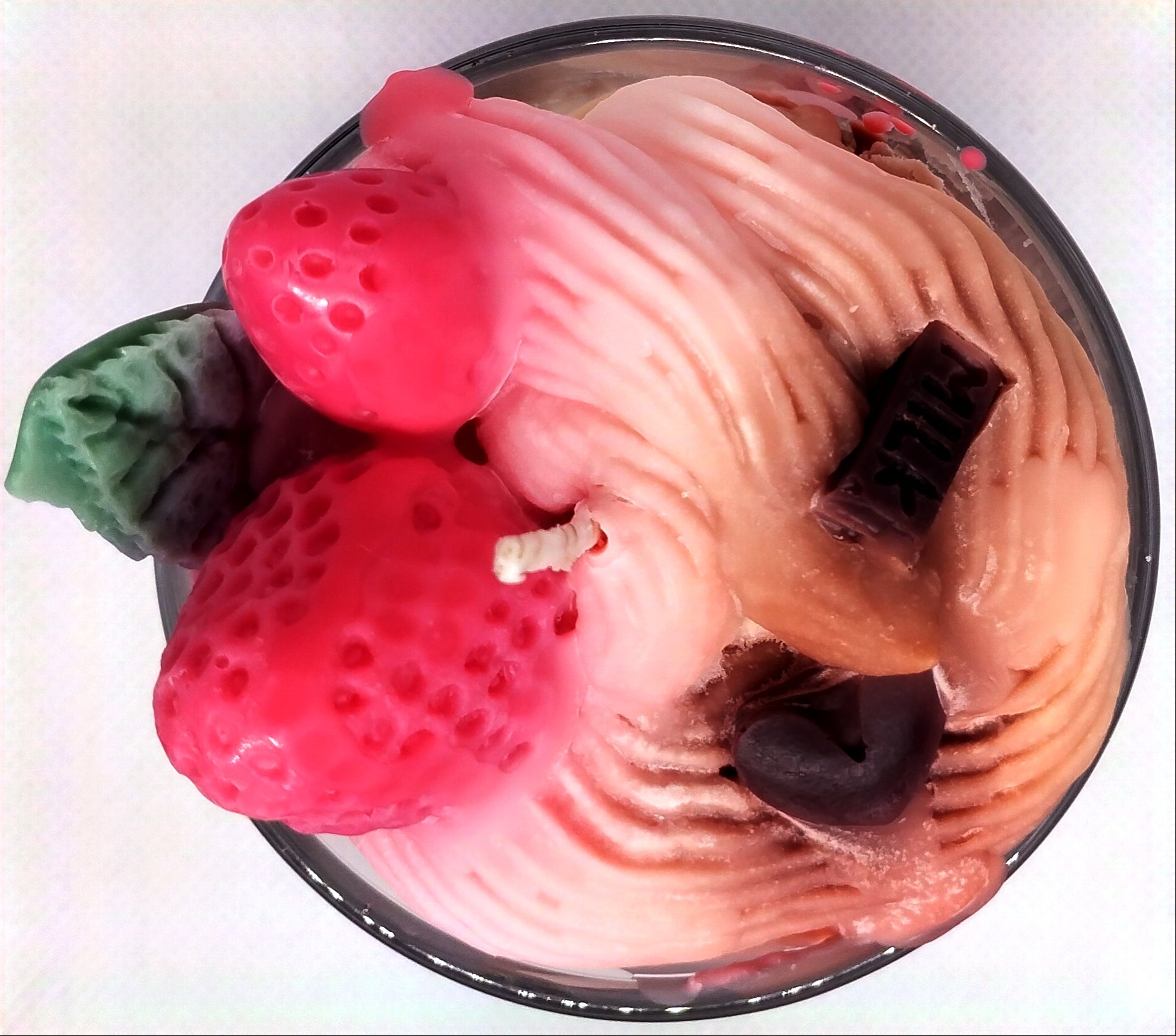 Sweet Strawberry Cheesecake-Αρωματικό κερί σόγιας