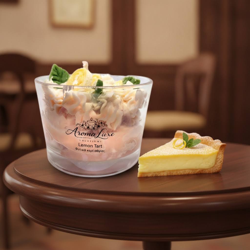 Lemon Tart - Scented candle with lemon fragrance